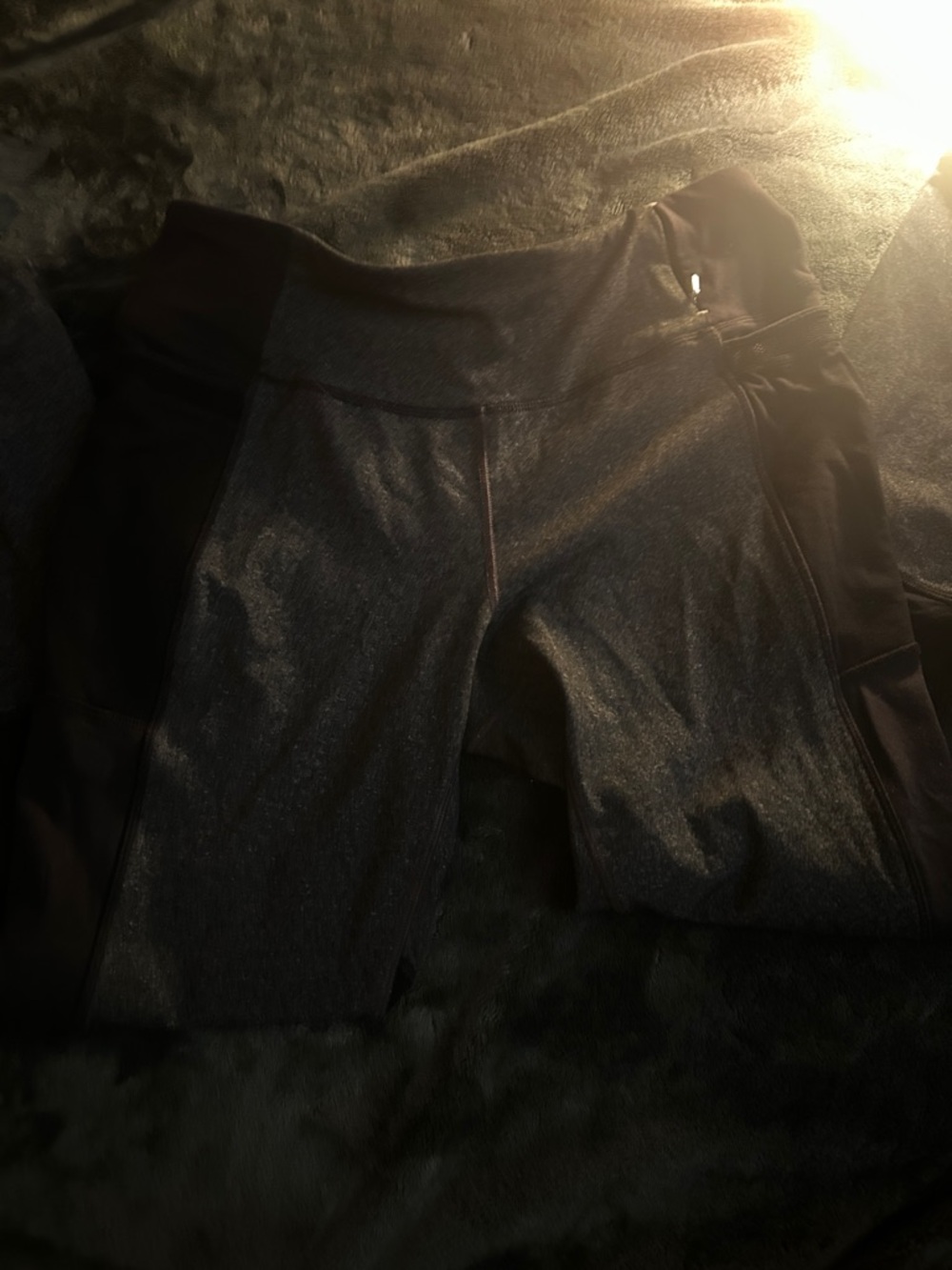 CALIA by Carrie Underwood Black Heathered Leggings